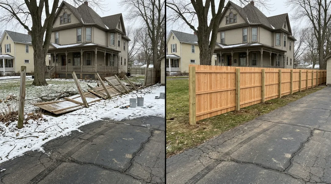 Storm Damage Fence Repair in Buffalo: Insurance Claims, Timelines and What to Do First