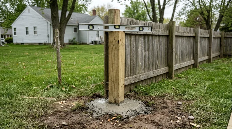 Fence Post Repair & Replacement Buffalo